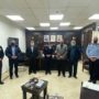 اجتماع في مديرية الأمن العام مع مساعد مدير الأمن العام للمرور وبحضور مدير دائرة السير ومدير المعهد المروري ومدير الدوريات الخارجية .