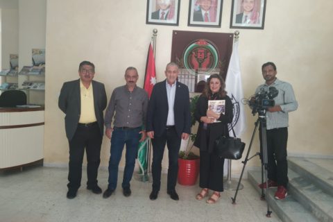 اجرى تلفزيون المملكة لقاء مع رئيس الجمعية المهندس وفائي مسيس تناول البرامج التي تقوم بها الجمعية والخطط المستقبلية بتاريخ 11-5-2022