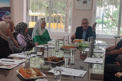 زيارة أعضاء مركز أسماء بنت أبي بكر إلى مقر الجمعية للاطلاع على الإنجازات والبرامج المستقبلية.